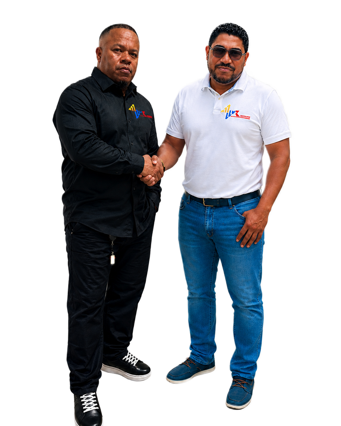 MW Repairs founders, W. Daniel Blanco and Marco Gómez