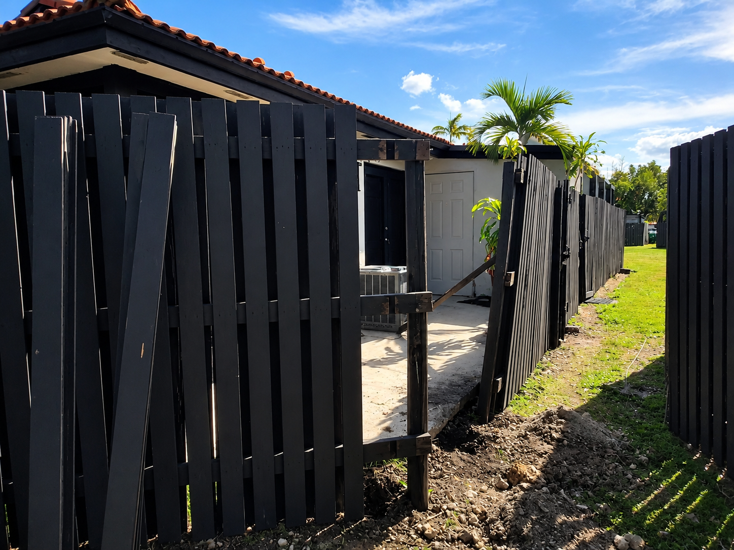 Fence repair project
