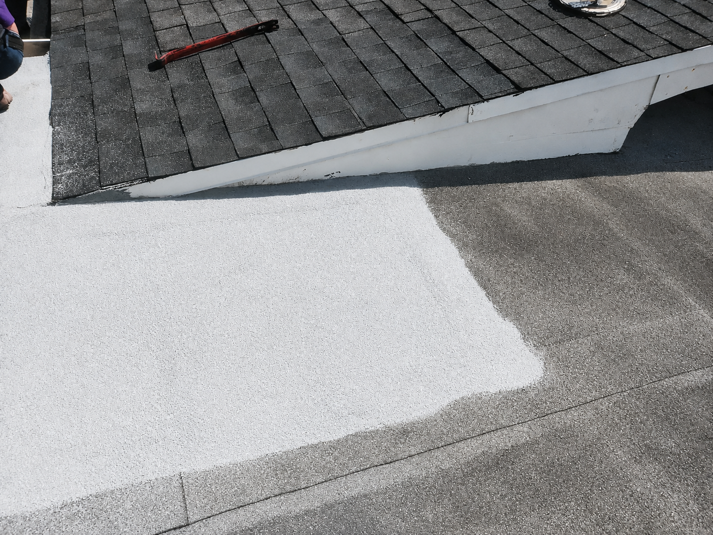 Flat roof repair